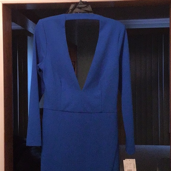 AQUA WOMENS FORMAL GOWN ROYAL BLUE SIZE 12 - Picture 7 of 16